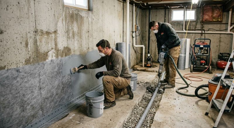 Concrete Waterproofing in Columbus, OH
