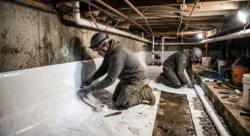 Crawlspace Waterproofing in Sarasota, FL