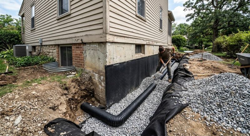 Yard Drainage Installation in Birmingham, AL